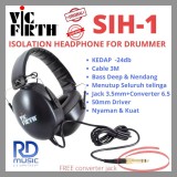 Vic Firth SIH1 Stereo Isolation Headphones